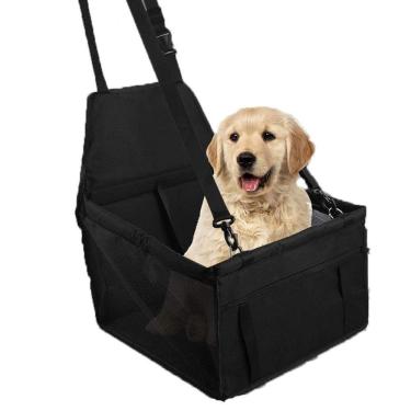 Imagem de Assento Cadeirinha Carro Pet Cães Gatos Duke e Dixie Preto