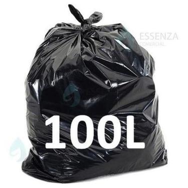 Imagem de Saco De Lixo 100 Litros Reforçado 100Un 0,12