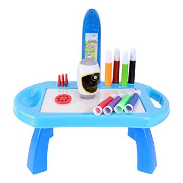 Projetor inteligente crianças pintura conjunto de mesa projetor brinquedo  educacional aprender a desenhar jogo conjunto para crianças presente da  menina do menino - AliExpress