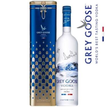 Imagem de Vodka Grey Goose 1 Litro + Lata Premium