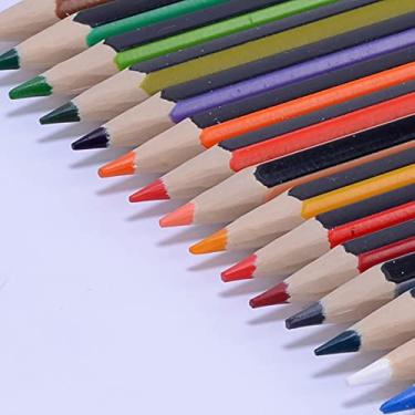 Imagem de tooloflife Lápis de cor de 12 cores, conjunto de lápis de colorir para adultos e crianças iniciantes