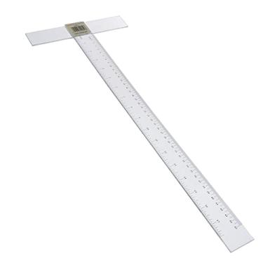 Imagem de Régua Quadrada de Plástico para Rascunho de de