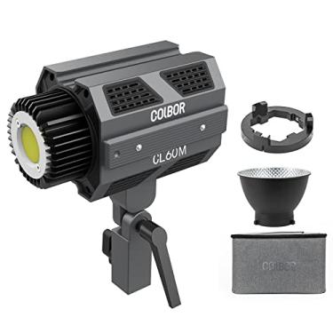 Imagem de Qudai CL60M Compact Studio LED Video Light 65W Fotografia Fill Light 5600K Regulável CRI97+ 7 Modos de Efeito de Iluminação APP Controle Remoto Tela LCD Grande de 2 Polegadas com Refletor Bowens BD
