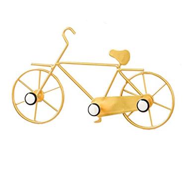 Imagem de KIZQYN Ganchos de casaco nórdico gancho diversos decoração corredor casaco chapéu armazenamento bicicleta pendurado na parede gancho criativo porta-chaves doméstico decoração de parede rack de casaco montado na parede (cor: latão)