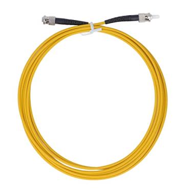 Imagem de 5 Pçs BJ UPC Cabo de Fibra Óptica, ST Para ST Nano Zircônia 3 Metros Livre de Halógeno LSZH Coat Cabo de Extensão de Fibra Óptica