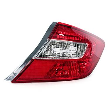 Imagem de JESYMBX Para Honda Civic Sedan 2012 2013 Farol Traseiro Farol de Neblina Traseiro Luzes Invertidas Fora Direita Sider do Passageiro