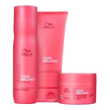 Imagem de Kit Wella Pro Invigo Color Brilliance Trio (3 Produtos) Blz