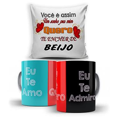 Imagem de KIT Caneca + Almofada Mundo dos Namorados 014
