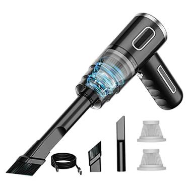Imagem de Ioensy Aspirador portátil para carro, filtro lavável, sucção forte, acessórios automoti...