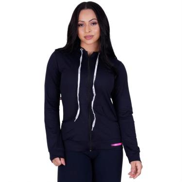 Imagem de Casaco Feminino Fitness Esportivo Dry Aero Capuz e Bolso Orbis - Amarelo Neon, M-Unissex