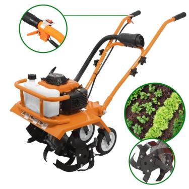 Imagem de Microtrator A Gasolina Vulcan VMC360 Motor 4 Tempos 53 Cilindradas 3,6HP Com Transmissã...