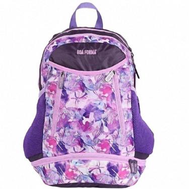 Imagem de Mochila de Costas Flores Lilás Boa Forma Ref. 48559 Dermiwil