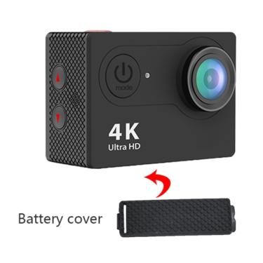 Imagem de Acessórios da porta da bateria para a série da câmera h9 h9r capa de bateria removível protetora