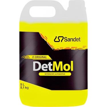 Imagem de Shampoo Automotivo Det Mol Desengraxante Limpeza Pesada Detmol Sandet 5l