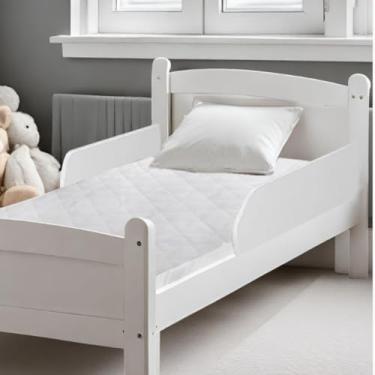 Imagem de Protetor de Colchão Mini Cama Infantil Impermeavel Anti Xixi Capa Protetora Elastico 70x1,50cm