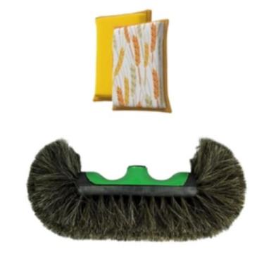 Imagem de Vassoura Bola Pelo Animal 30 Cm - Crina De Cavalo - Sem Cabo