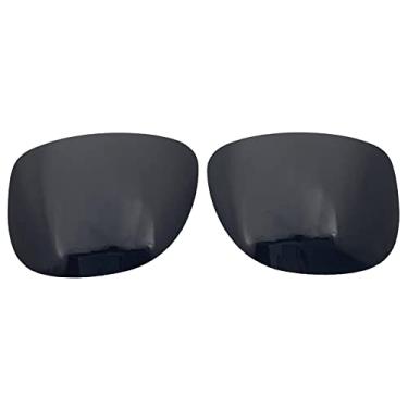 Imagem de Wetnenss Lentes de substituição para óculos de sol Rayban Justin RB4165 (54 mm) / 1,5 mm polarizadas/fáceis de instalar (preto)