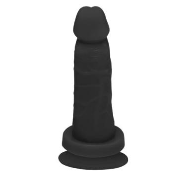 Imagem de Pênis de Borracha Mimo com Ventosa 13,5 x 4cm Preto