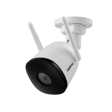 Imagem de Câmera Inteligente Externa Compatível com Alexa Wi-Fi Full HD iM5 SC Branco Intelbras