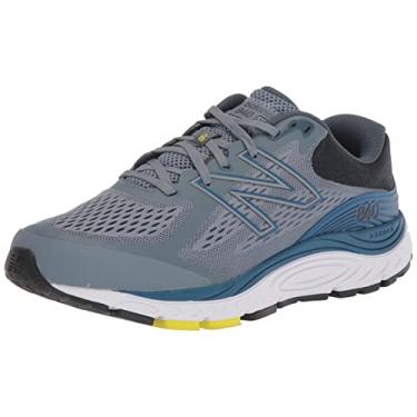 Imagem de New Balance Tênis de corrida masculino 840 V5, Cinza oceano/azul oxigênio, 41