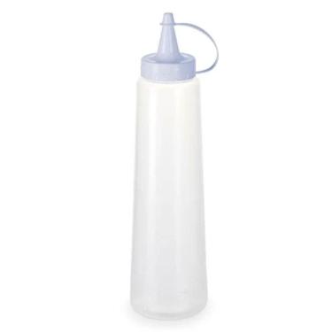 Imagem de Bisnaga Plástica Grande 400ml para Molhos Maionese Plasvale Bar Lanchonete Restaurante
