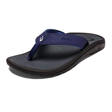 Imagem de OluKai Ohana Men's Beach Sandals, Quick-Dry Flip-Flop Slides, Water Resistant & Lightweight, Compression Molded Footbed & Ultra-Soft Comfort Fit