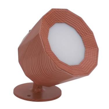 Imagem de Lâmpada Noturna de Arandela Magnética Montada na Parede Com Brilho Ajustável e Recarga USB, Ideal para Iluminação Interna (Grão de madeira edição regular com 3)