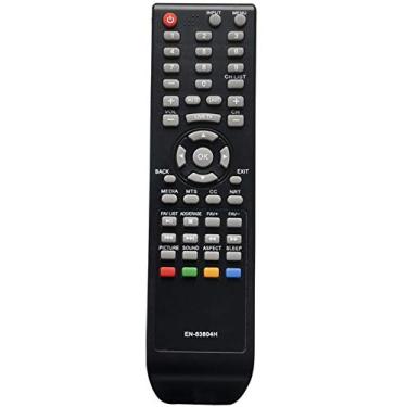 Imagem de Controle remoto de substituição EN-83804H compatível com Hisense TV H3 32H3080E 32DU3000 32DU3020 39H3080E 40EU3000 40H3050E 40H3080E 40H3507 40H3509 40H30509 H3D 43 H3080E 43H3507 43H3D 32DU3030