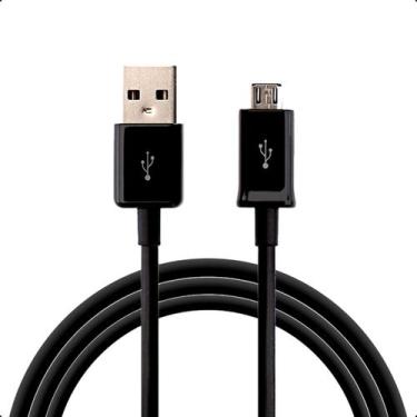Imagem de Cabo Micro USB Samsung Galaxy Pro Duos B5510 Preto