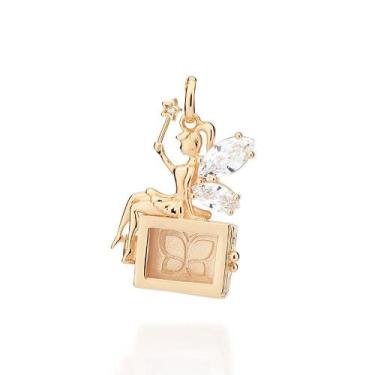 Imagem de Pingente  banhado ouro 3x 24k 18k e 22k  feminino rommanel caixa e fad