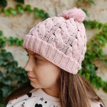 Imagem de Touca Gorro Pompom Infantil Menina Inverno Macio Quentinho 03 a 12 Ano
