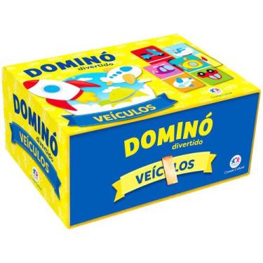 Imagem de Livro Interativo Com Dominó Estimulo Leitura Brincando Veic - Ciranda 