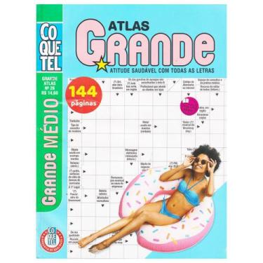 Imagem de Livro Passatempos Coquetel Palavras Cruzadas Gigante Vol. 26