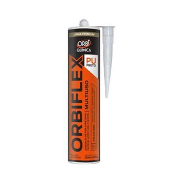 Imagem de Silicone PU  Preto  380g  Orbiflex - Orbi Química, Preto