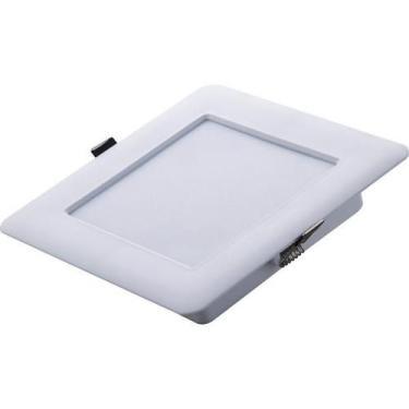 Imagem de Plafon LED Tramontina Quadrado de Embutir Slim 1000 lm 12 W Bivolt 650