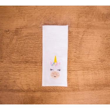 Imagem de Fralda Paninho de Boca Para Bebê Com Aplicações Estampas Femininas Bab