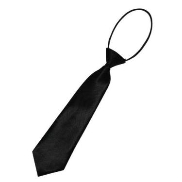 Imagem de Gravata Slim Infantil Nó Pronto Casamento Aniversário Culto - anjo da 