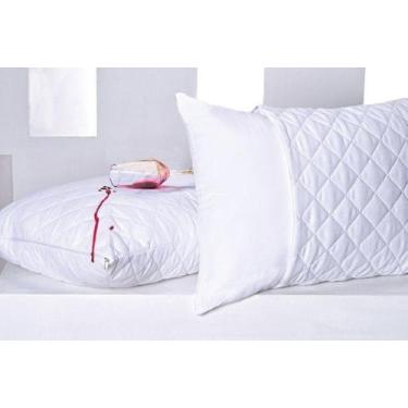 Imagem de Capa Impermeável Matelada c/ Zíper para Travesseiro de Berço 30cmx40cm