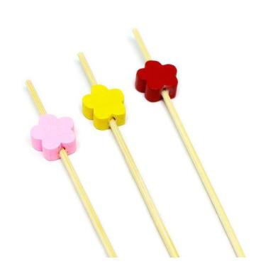 Imagem de Palitos Bambu P/ Petisco Silver Plastic 20un Ha 012