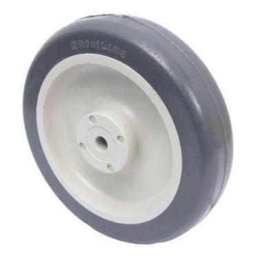 Imagem de (4pçs) Roda 5pol. R512 Bp Pvc Anti Risco 75kg Por Roda, Eixo 5/16 - AB