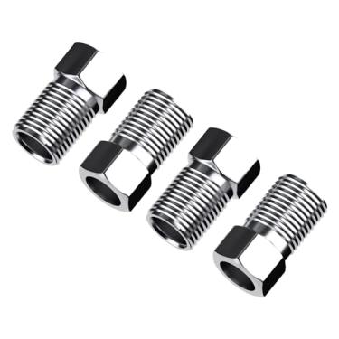 Imagem de GRQUSTO Kit de inserção de conexão de parafuso de mangueira de freio de bicicleta para Shimano BH90, substituição de parafuso de mangueira de freio, kit de serviço de freio a disco hidráulico