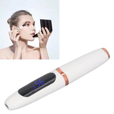 Imagem de Encrespadores de Cílios Aquecidos, USB Recarregável de Longa Duração Com Display de Temperatura LED Varinha de Ondulação de Cílios Elétrica Com Display LED para Ondulação de