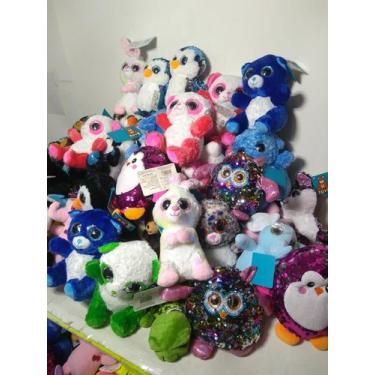 Imagem de Kit 30 Bichinhos de pelúcias Atacado para maquina Grua Sortidos - S2 T