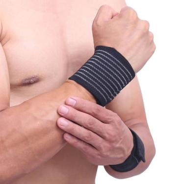 Imagem de Par De Faixas Protetoras Para Punho Pulso Esportes, Fitness - Neoimp
