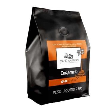 Imagem de Café Ananias 100% arábica em pó para coador aroma caramelo com 250 gra
