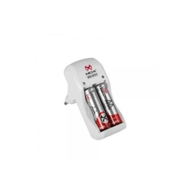 Imagem de Carregador De Pilhas Mox Com 2 Pilhas Aa 2600 Recarreg Cp31