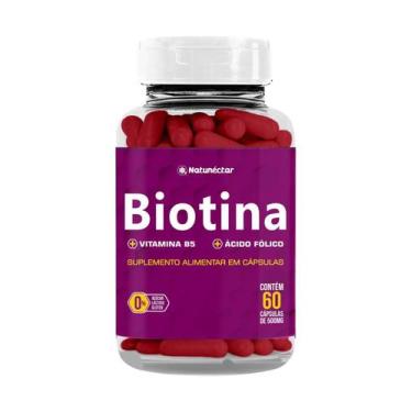 Imagem de Biotina 500mg 60 Cápsulas - Natunéctar
