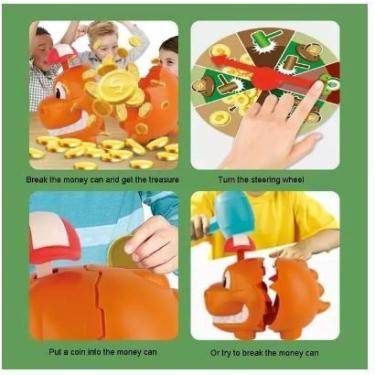 Imagem de Brinquedo Dinossauro Quebre o Pote e Pegue o Tesouro. - toys