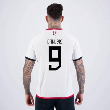 Imagem de Camisa São Paulo Calleri 9 Radix Branca - Braziline, P