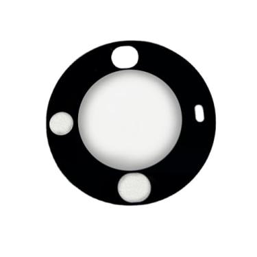 Imagem de ruichuang Substituição de lente traseira de vidro da câmera traseira OEM para Huawei Mate 60 Pro ALN-AL80 (branca)